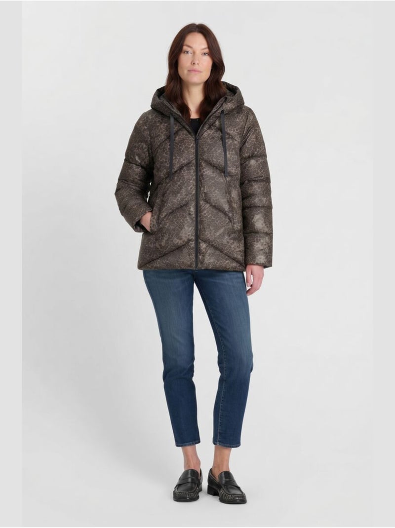 Chaqueta de plumas angy Marrón - Kiabi