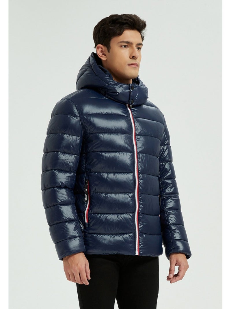 Chaqueta de plumas kebello Azul marino - Kiabi
