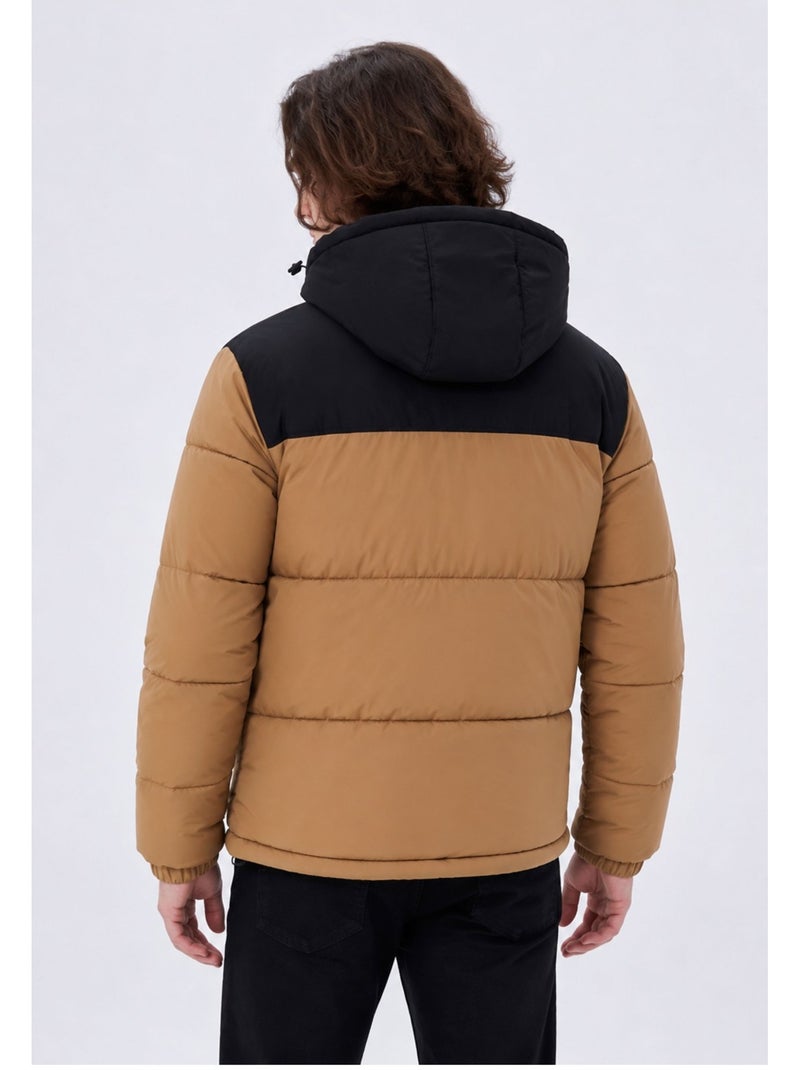 Chaqueta de plumas kebello Beige - Kiabi
