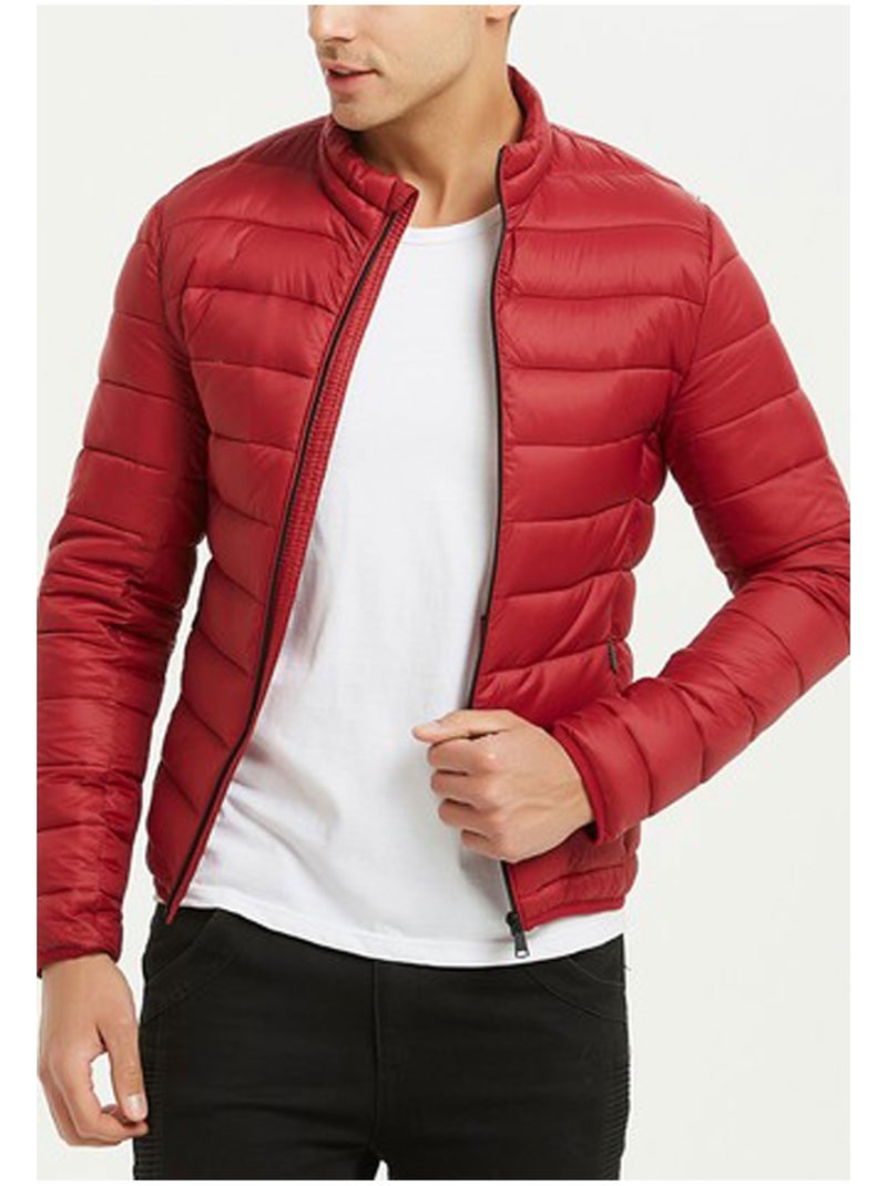 chaqueta de plumas Kebello Burdeos - Kiabi