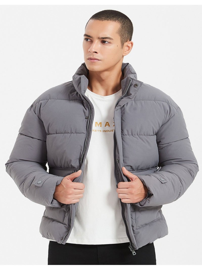 chaqueta de plumas Kebello Gris - Kiabi
