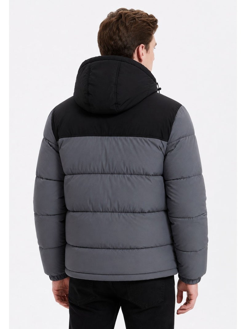 Chaqueta de plumas kebello Gris - Kiabi
