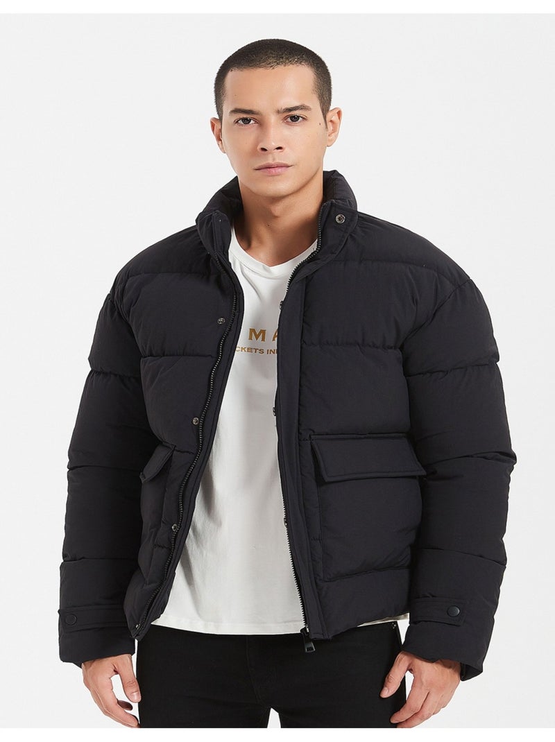 chaqueta de plumas Kebello Negro Negro - Kiabi