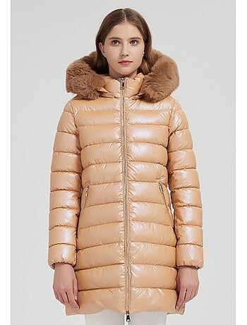 Chaqueta de plumón de longitud media kebello