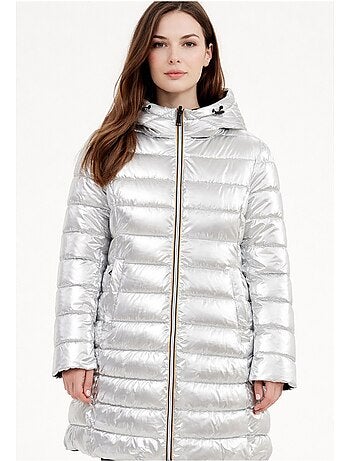 Chaqueta de plumón de longitud media Kebello