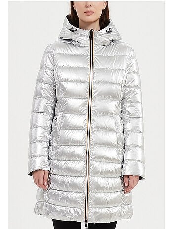 Chaqueta de plumón de longitud media Kebello