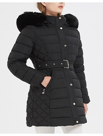 Chaqueta de plumón de longitud media Kebello