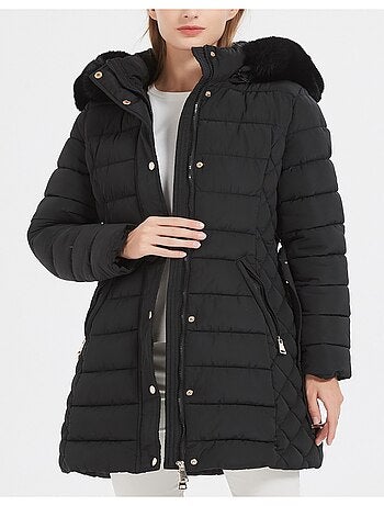 Chaqueta de plumón de longitud media Kebello