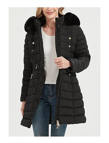 Chaqueta de plumón de longitud media Kebello