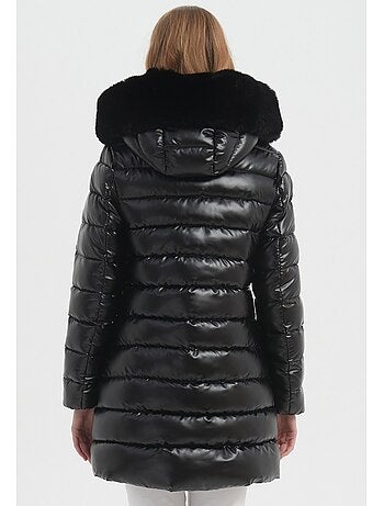 Chaqueta de plumón de longitud media kebello