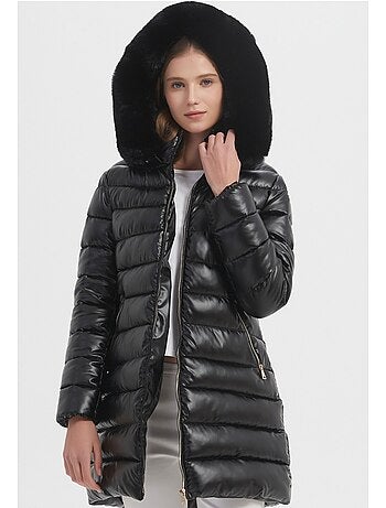 Chaqueta de plumón de longitud media kebello