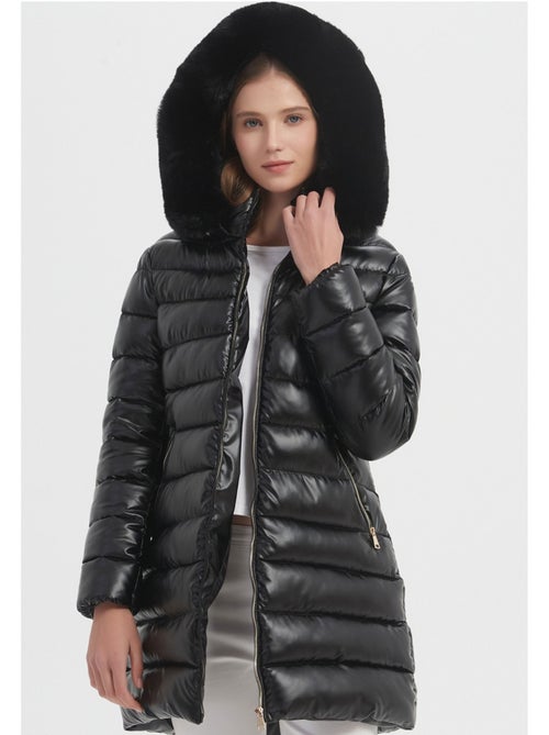 Chaqueta de plumón de longitud media kebello - Kiabi