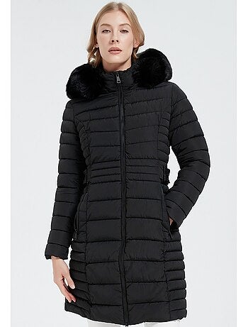 Chaqueta de plumón de longitud media kebello