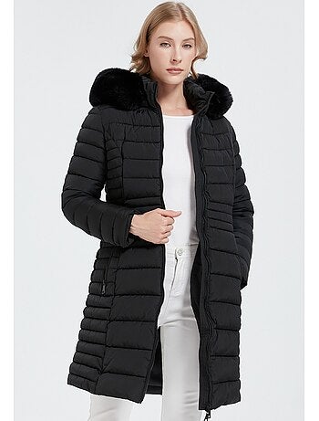 Chaqueta de plumón de longitud media kebello