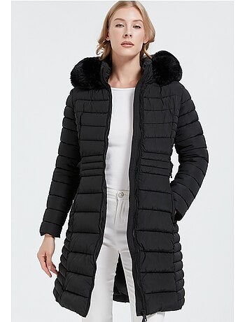 Chaqueta de plumón de longitud media kebello