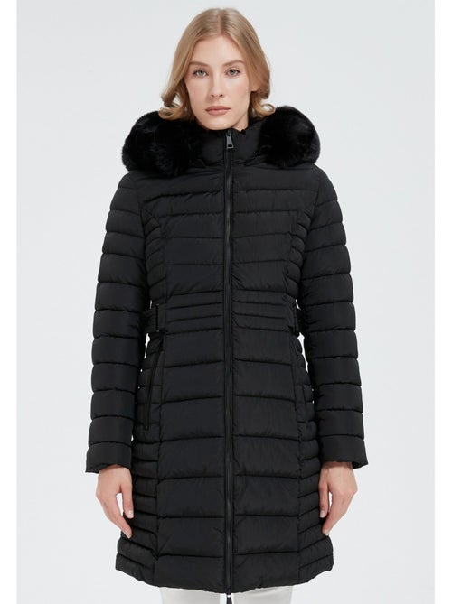 Chaqueta de plumón de longitud media kebello - Kiabi