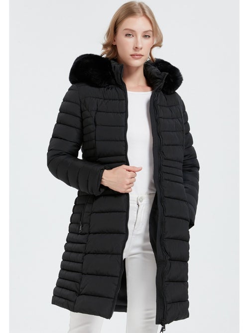 Chaqueta de plumón de longitud media kebello - Kiabi