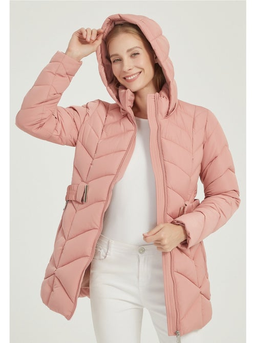 Chaqueta de plumón de longitud media kebello - Kiabi