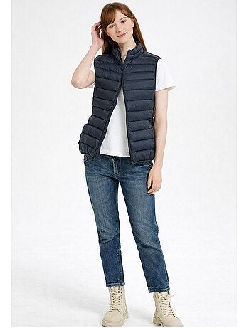 Chaqueta de plumón sin mangas Kebello