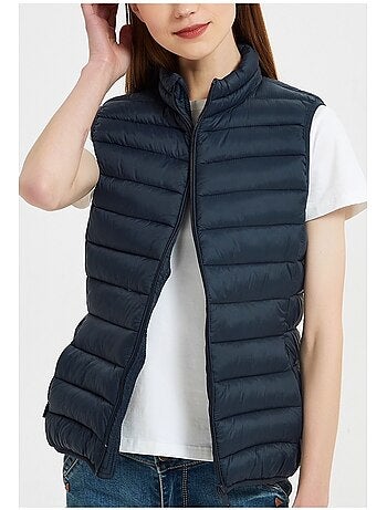 Chaqueta de plumón sin mangas Kebello