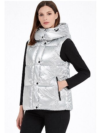 Chaqueta de plumón sin mangas Kebello