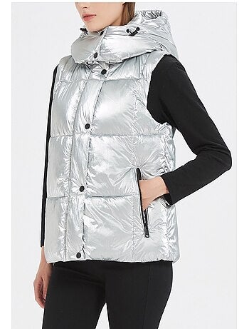 Chaqueta de plumón sin mangas Kebello