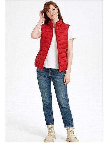 Chaqueta de plumón sin mangas Kebello