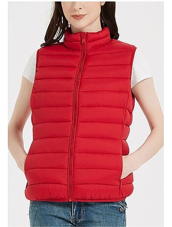 Chaqueta de plumón sin mangas Kebello