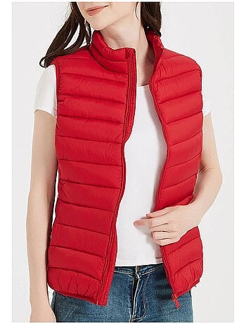 Chaqueta de plumón sin mangas Kebello