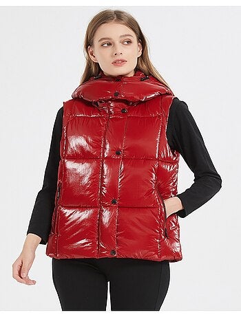 Chaqueta de plumón sin mangas Kebello