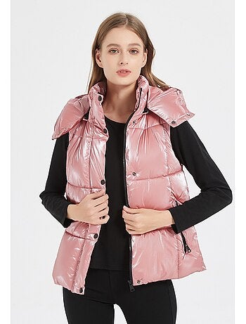 Chaqueta de plumón sin mangas Kebello