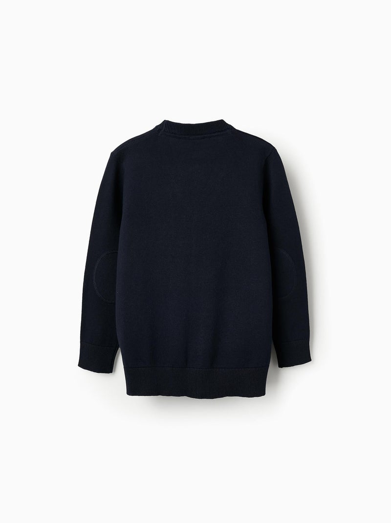 Chaqueta de punto Azul oscuro - Kiabi