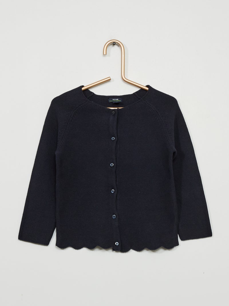Chaqueta de punto AZUL - Kiabi