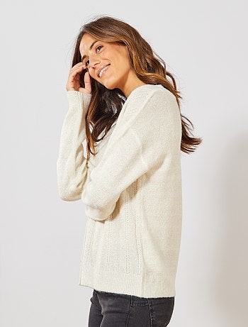 Chaqueta de punto brillante - Kiabi