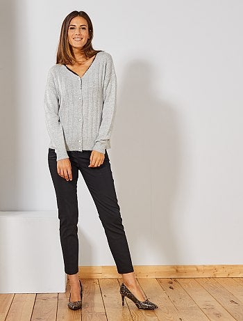 Chaqueta de punto brillante - Kiabi