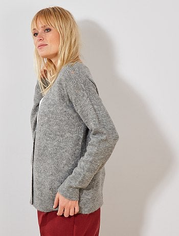 Chaqueta de punto calado 2 en 1 - Kiabi