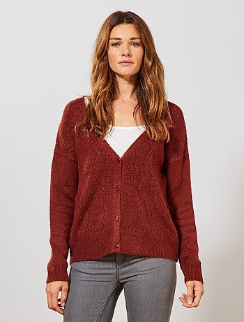 Chaqueta de punto calado 2 en 1 - Kiabi