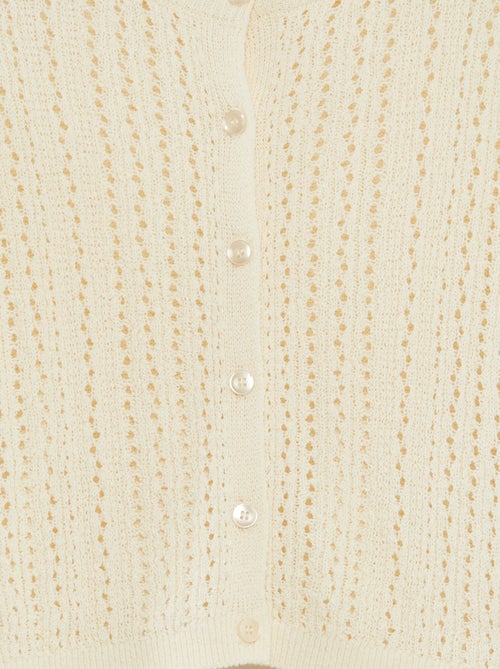 Chaqueta de punto con botones 'JDY' - Kiabi