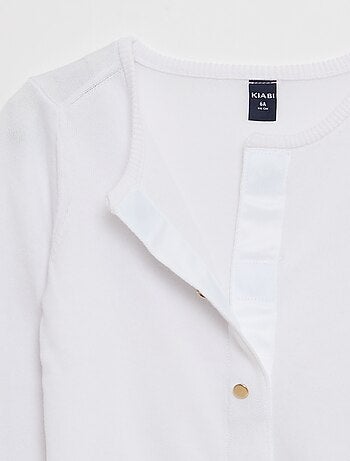 Chaqueta de punto con botones magnéticos - colección fácil de poner