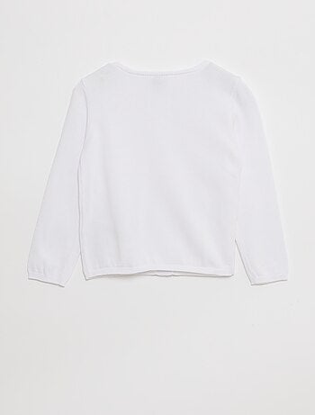 Chaqueta de punto con botones magnéticos - colección fácil de poner