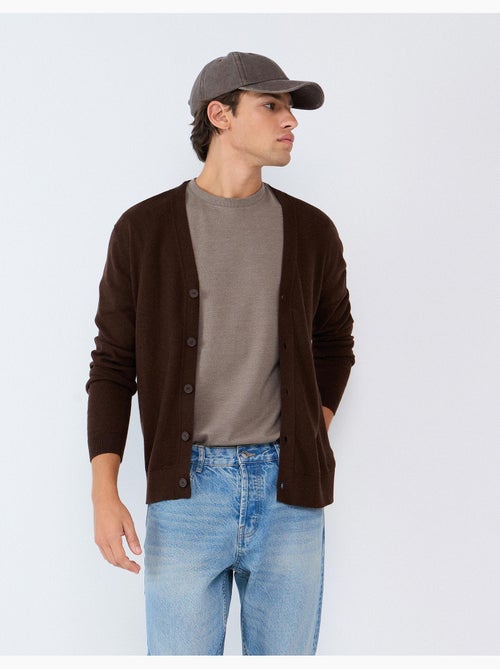 Chaqueta de punto con cachemira, mo fashion, mo fashion - Kiabi