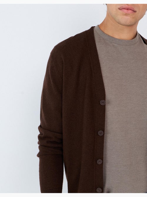 Chaqueta de punto con cachemira, mo fashion, mo fashion - Kiabi
