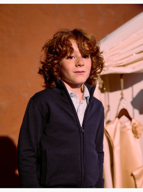 Chaqueta de punto con cierre de cremallera - Kiabi