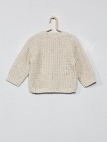 Niño 0-36 meses - Chaqueta de punto con cremallera - Kiabi