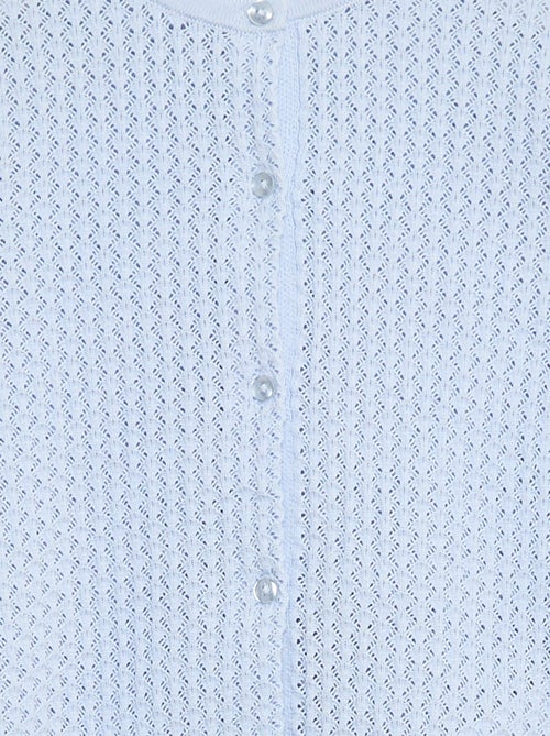 Chaqueta de punto con cuello redondo - Kiabi