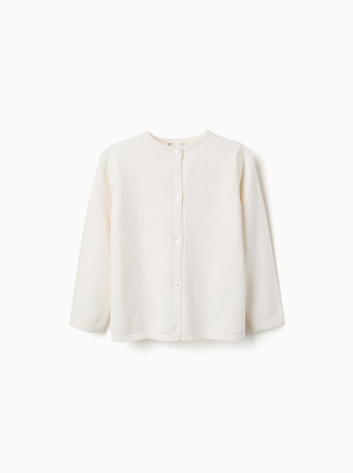 Chaqueta de punto con cuello redondo - Kiabi