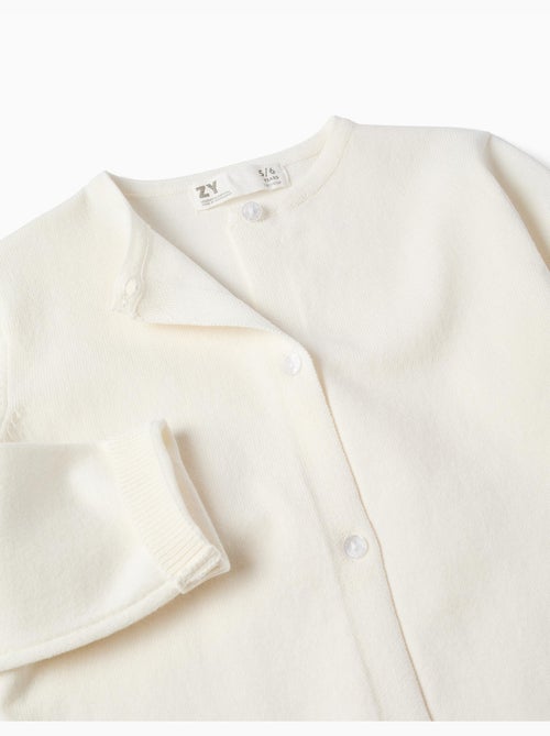 Chaqueta de punto con cuello redondo - Kiabi