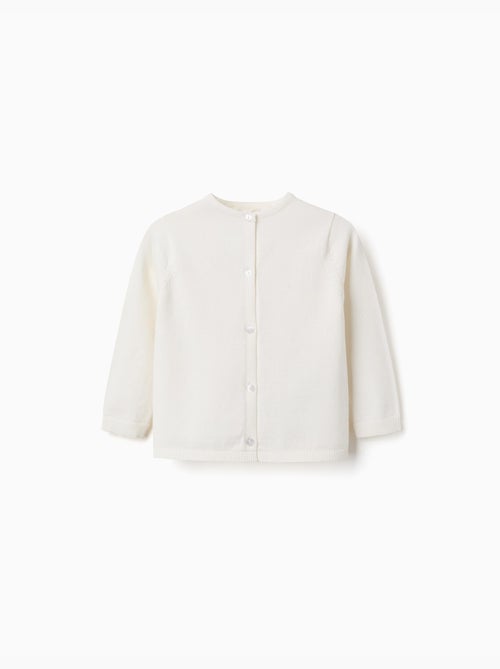 Chaqueta de punto con cuello redondo - Kiabi