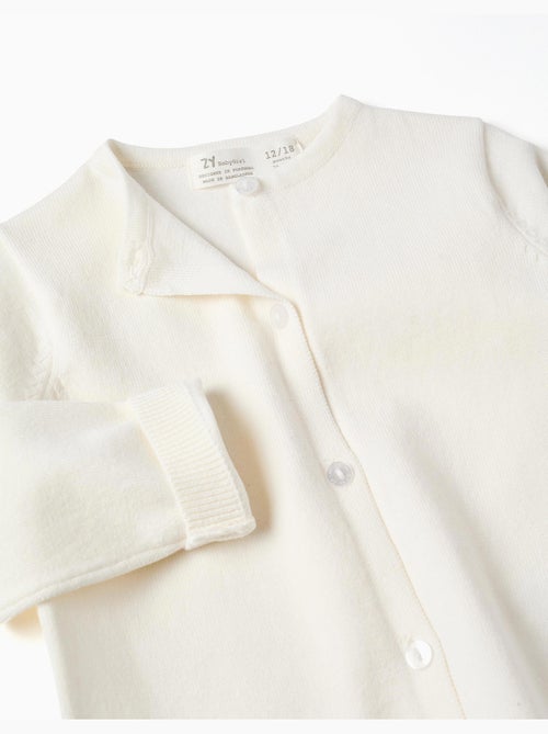 Chaqueta de punto con cuello redondo - Kiabi