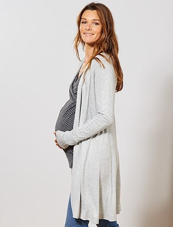 Premamá - Chaqueta de punto con faldones premamá - Kiabi